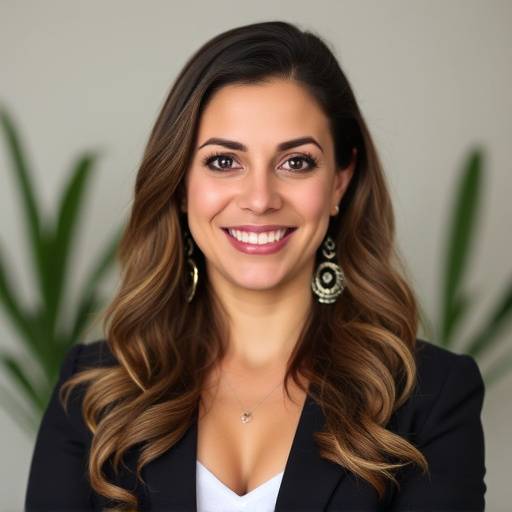 Foto de Fernanda Pereira, especialista em marketing digital da Vozes do Brasil.